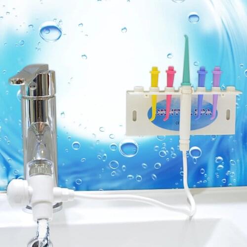 AZDENT Water Pressure Dental Flosser Oral Floss Irrigator Irrigation Tooth SPA Cleaner Mouth Denture Toothbrush Cleaner Family