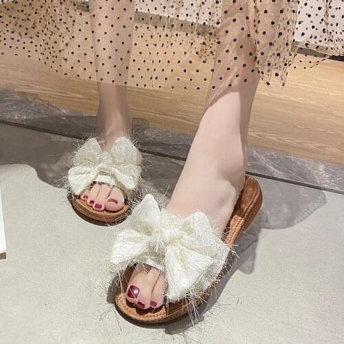 Summer Womens Slippers Zapatos De Mujer Fashion Crystal Beach Slipper Flat Shoes Women Slides Plus Size Flip Flops Open Toe