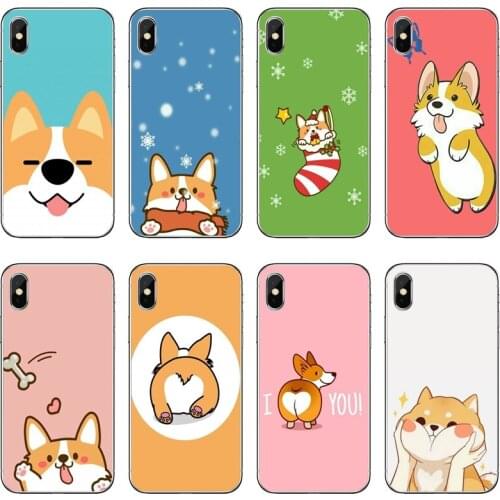 Cute Corgi Butt Animal Puppy Soft Phone Case For Samsung Galaxy A71 A70 A60 A51 A50 A41 A40 A31 A30 A20E A21S A12 A10 A7 A5 A3