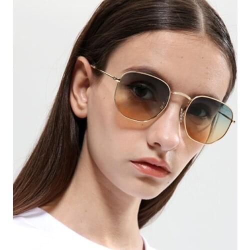 Fashion Luxury Women Round diamond Sunglasses 3547 Male Female Gradient Lens Men Shade oculos Small Circle Eyewear UV400 Rays