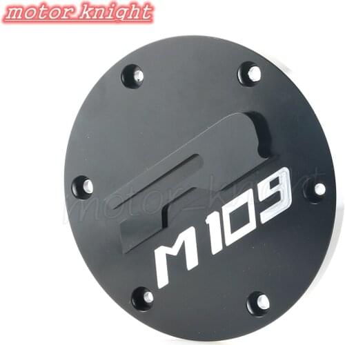 Motorcycle black Derby Covers For Suzuki Boulevard M109R 2006 2007 2008 2009 2010 2011 2012 2013