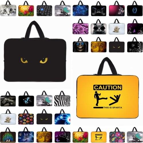 Funda Portatil 15.6 Bolsa Neoprene 10 11 12 13.3 14.1 15 17 Laptop Carry Handle Bag Case Waterproof Neoprene Cover For Lenovo HP