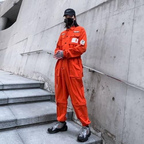 2021 New Arrival Japan Style Functional Fashion Mens Jogger Jumpsuit Casual Cargo Suit Streetwear