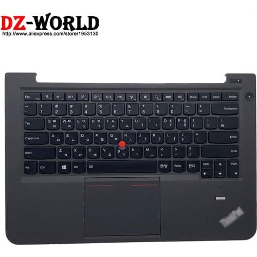 New Original Shell Palmrest Upper Case With Korean Backlit Keyboard for Lenovo Thinkpad S3 S431 S440 Laptop C Cover 04X1024
