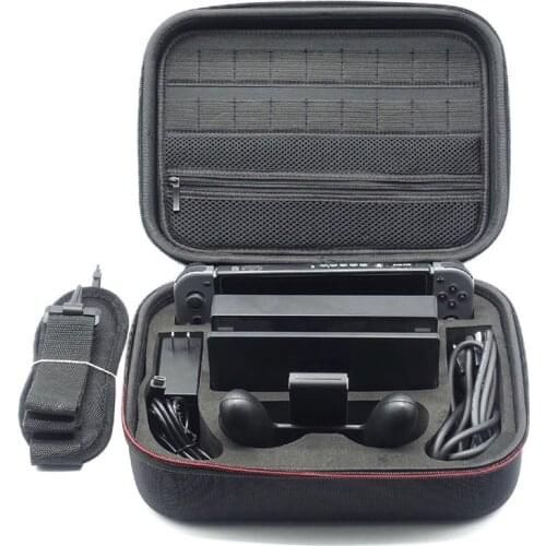 Portable Hard Shell Protective Storage Carrying Bag Case Big Capacity Case Cover Zipper Protective Shell For Nintend Switch