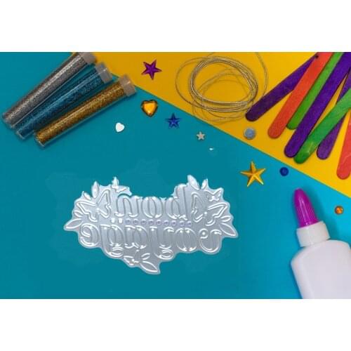 Greetings Cutting Dies Stencil Scrapbooking DIY Album Stamp Paper Card Making Decoration Crafts