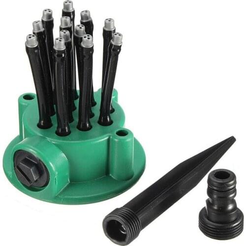 360 Degree Garden Sprinkler Flexible Auto Lawn Irrigation Water Sprinkler Spray Nozzle Garden Plant Watering System Tools