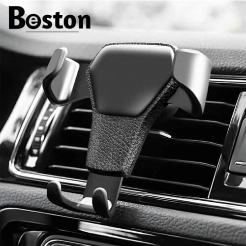 Universal Car Phone Holder In Car Air Vent Mount Stand Mobile Phone Holder For iPhone 11 6 6s Plus Gravity Smartphone Cell Stand