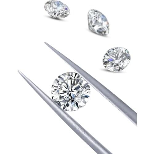 Zhanhao GRA Certificates VVS Synthetic Moissanite Round Cut 4.5ct-20ct Big Size China Diamond Prices Lab Grown Diamonds