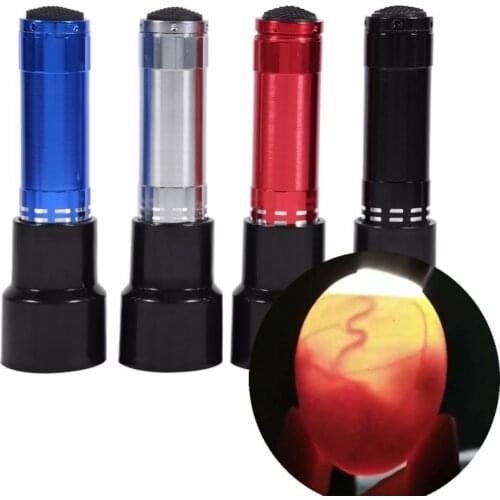 1PC Eggtester Eggs Incubator Lamp 9 LED Super Cold Incubation Test Flashlight Powered By Battery (not Include) Random Color