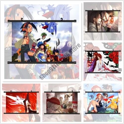 DIY Diamond Painting Anime Diamond Mosaic Shaman King Asakura Yoh Hao Kyouyama Anna Embroidery Cross Stitch Kits Home Decor