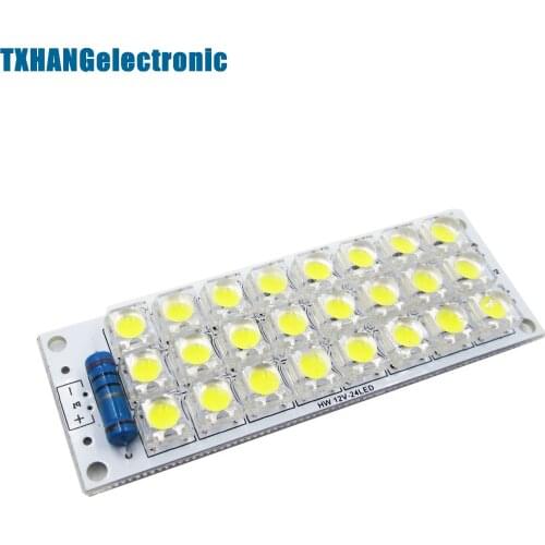 DC 12V 24-LED Super Bright White Piranha LED board Night LED Lights Lamp