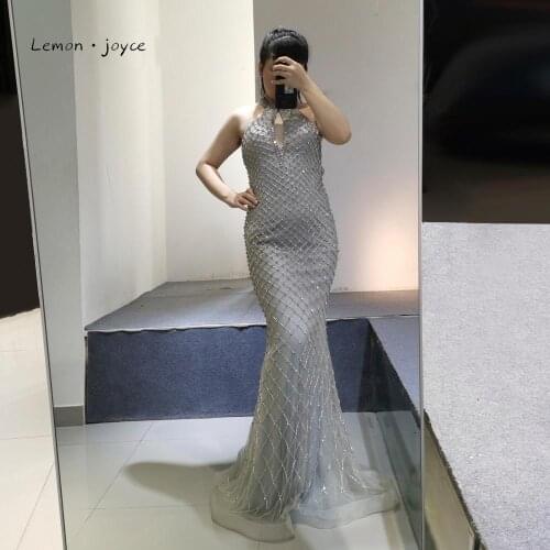 Evening Dress Beaded Mermaid Long Dress By Lemon Joyce