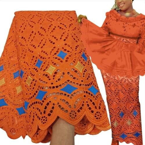 Fabricbob Bazin Riche African Lace Fabric 2.5 Yards 2021 Nouveau Original Party Borer Embroidery Guinea Brocade Lae Material