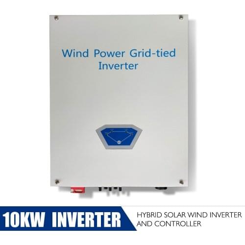 10kw/10000w hybrid solar wind inverter and controller integrated grid 220v 380v 450v input 110v 220v for batterries charge