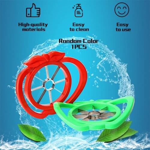 Hot Kitchen Gadgets Stainless Steel Apple Cutter Slicer Vegetable Fruit Tools Kitchen Accessories Apple Easy Cut Slicer Cutter