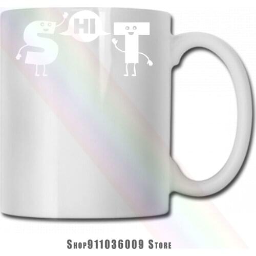 S Hi T Funny Geek Reading Books Type mug cup tazas