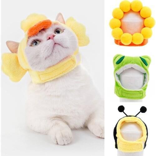 Cute Dog Cat Hairwear Pet Accessories for Puppy Kitten Dog Headwear Cap Rabbit Ears Accessories Headdress Cats Cap Hat