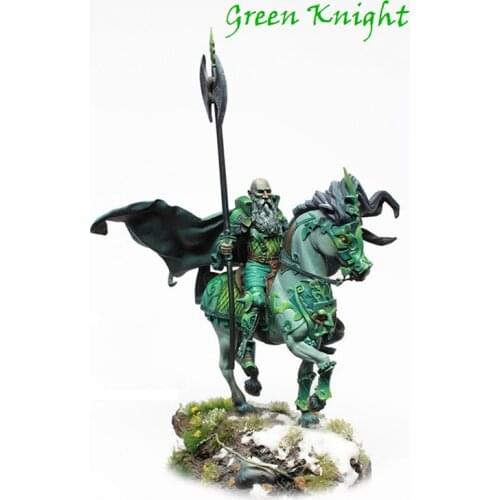 Unpainted Kit 1/22 70mm The Green Knight 70mm Resin Figure miniature garage kit