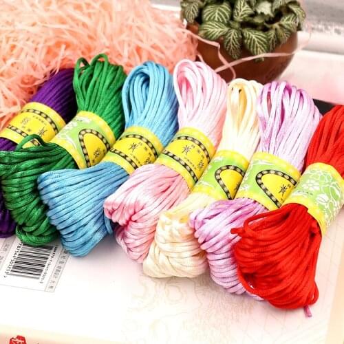 2018 new products!DIY bracelet necklace accessories accessories braided rope 2.5mm manual material 10 yards jade wire material