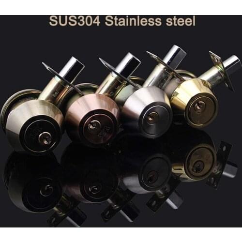 NEW SUS 304 Stainless Steel atresia,Mortice,channel,invisible locks,Corridor/Privacy lock, Deadbolt, invisible door locks F16