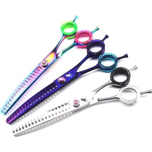 7" thinning Pet Dog Grooming Scissors fish Scissors Dog Hair Clippers Cat Shears Dog Thinning Scissors Pet Trimmer Toilettage