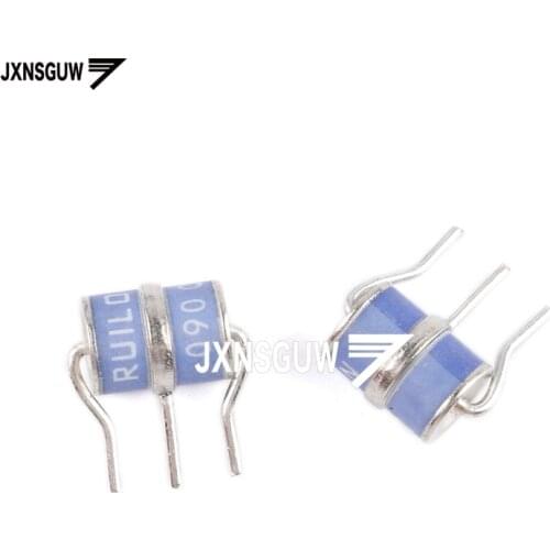 20PCS Original Discharge tube 3R090TB-8 90V 10KA Straight plug 3 feet Ceramic gas discharge tube 3R090TB8 volume 8*10mm