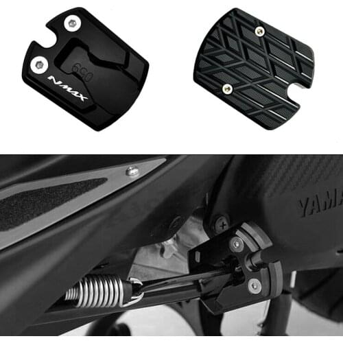 For YAMAHA NMAX 155 N-MAX 155 NMAX155 NMAX 125 2015-2018 Scooter Accessories Kickstand Sidestand Stand Extension Enlarger Pad