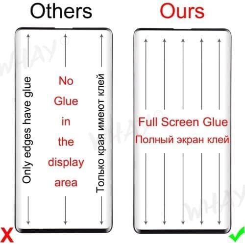 Full Glue Tempered Glass For HUAWEI P40pro+ P30 lite P40Lite 5G Screen Protective Glass For HUAWEI NOVA 7/8 Pro nova 7/8/6 SE 7i