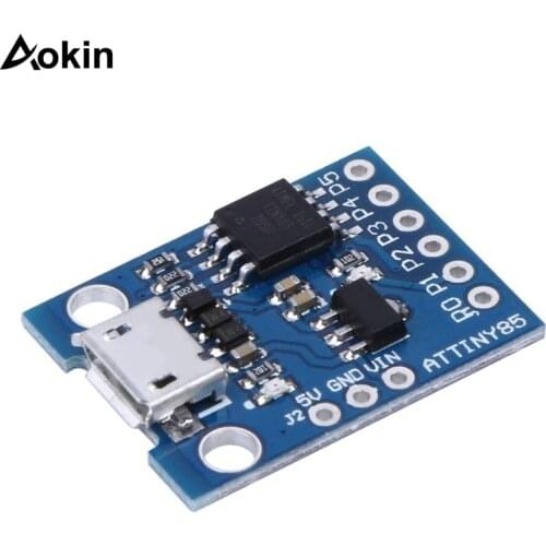 Blue Black TINY85 Digispark Kickstarter Micro Development Board ATTINY85 module for Arduino IIC I2C USB 5V Mini Micro ATTINY85