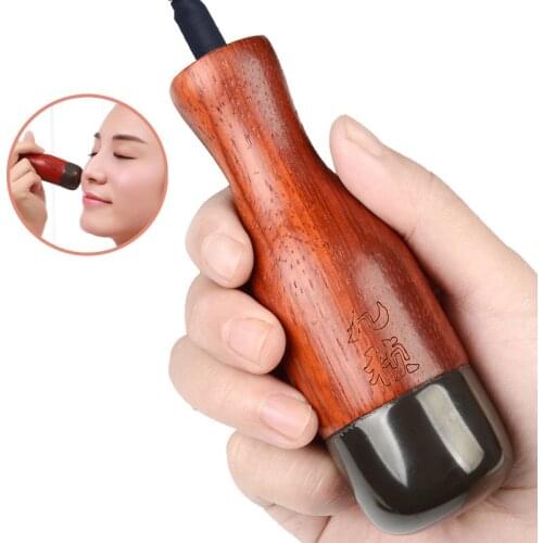 Warm Stone needle Moxibustion beauty instrument Acupuncture point massage Facial spa massage tool Nutrition import tool