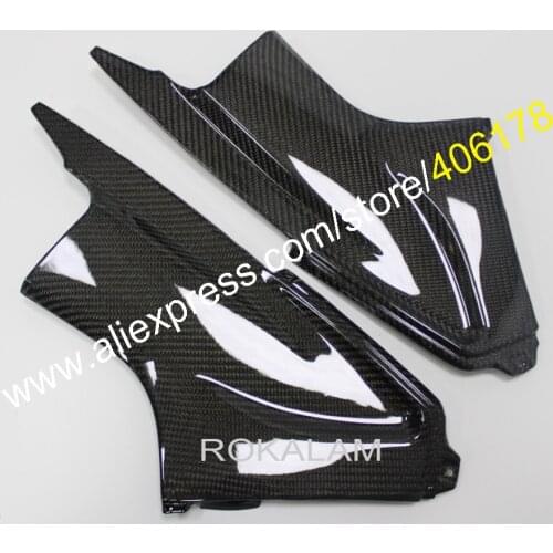 Carbon Fiber Upper Front Air Intake Cooler Cover Fairing For Yamaha YZF600 R6 2003 2004 2005 YZF-R6 Hood Side Panel Shell