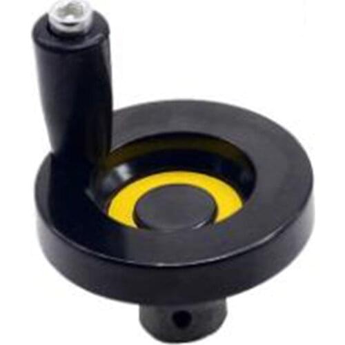 1PC CNC 3D Printer hole diameter 6mm 8mm 10mm hand wheel Diameter 63mm for T8 lead screw T6 T8 T10 Trapezoidal Lead Screw