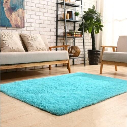 140*200 4.5cm thicken & shaggy super soft carpet / floor rug / area rug / slip-resistant bath mat kids rug for living room