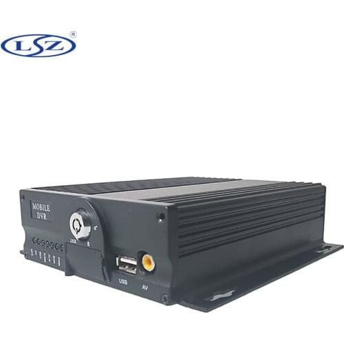 5CH dual SD card car surveillance video recorder AHD coaxial HD school bus / bus / taxi / truck monitoring MDVR PAL / NTSC