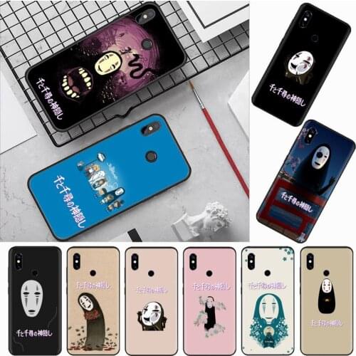 Anime Spirited Away Studio Ghibli Phone Case For Xiaomi Redmi mi note max 3 5 6 8 9 10 t S SE lite pro Soft Silicone Shell Cover