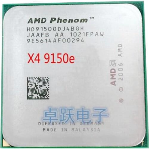 AMD Phenom X4 9150e 9150 1.8 GHz Quad-Core CPU Processor HD9150ODJ4BGH Socket AM2+ free shipping