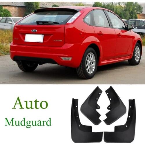 For Ford Focus Hatchback Fender 2009 2010 2011 Car Mud Flaps Mudguard Splash Guards Fender Front Rear Mudflaps ABS Plastic 4Pcs