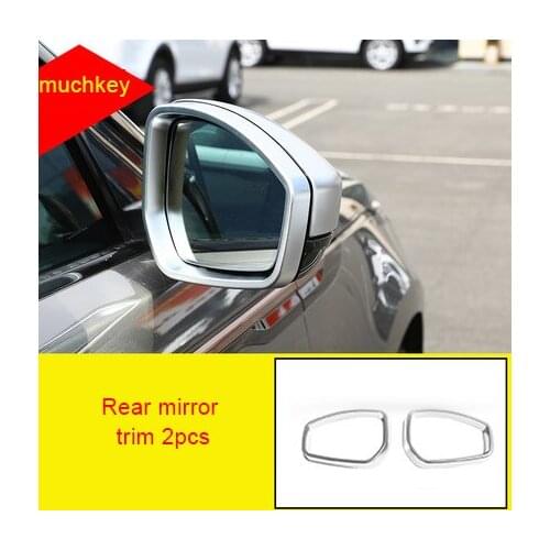 For LR Range Rover Velar chrome Rear mirror trim 2pcs