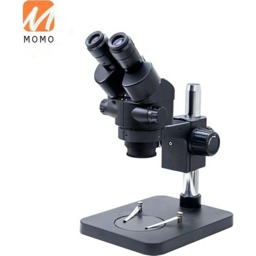 Chinese Industrial LED Light Video Biological LCD Binocular Microscope 7-45x HDMI Compatible Micro Welding Tool