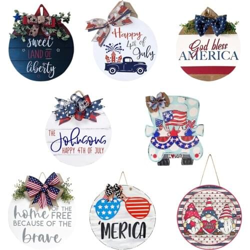 Circular Tag Sign Festival Decorative for Wall Outdoors Ornament Accessories