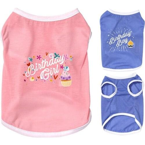 Dog summer clothes Small dog pet vest puppy clothes t shirt Sweatshirt Pet Cat Vest Cotton T Shirt Outfit For Dogs Pets Clothing