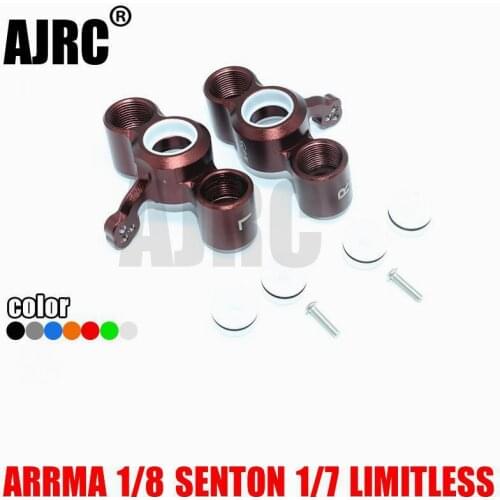 ARRMR Aluminum alloy POM plastic Kona front steering cup for 1/8 SENTON TYPHON TALION 1/7 MOJAVE LIMITLESS INFRACTION AR330187