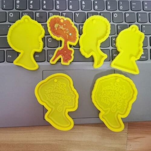 Dagger Epoxy Resin Mold Keychain Pendant Silicone Mould DIY Crafts Jewelry Ornaments Casting Tools