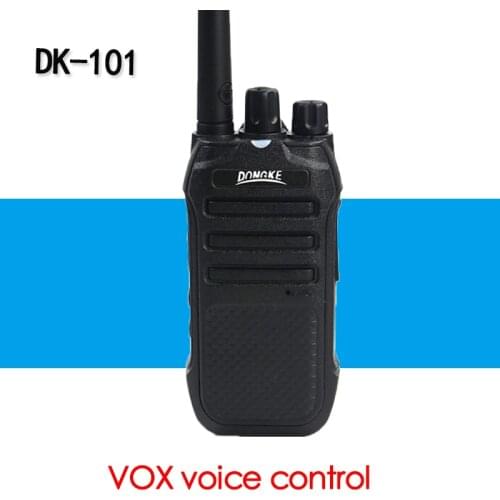 DONGKE 101 Walkie Talkie High Power Dual Band Handheld Two Way Ham Radio Communicator HF Transceiver Amateur Handy walkie-talkie