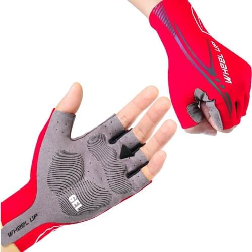 Cycling Half-Finger Gloves Breathable Men Women Sport Bicycle Gloves Anti Slip Outdoor Sports Sun Protection Bicycle Accessories