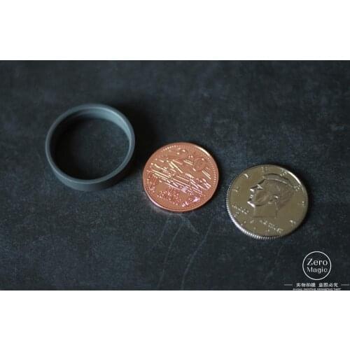 1 Set Scotch And Soda Coins Magic Tricks props gimmick Tango Scotch & Soda (US Dollar Version) - Coin & Money Mentalism toy