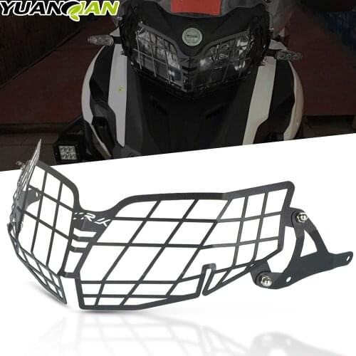 Black Motorcycle modification Headlight Grille Guard Cover Protector For Bennlli TRK502 TRK502X TRK 502 X 2018 2019 2020 2021