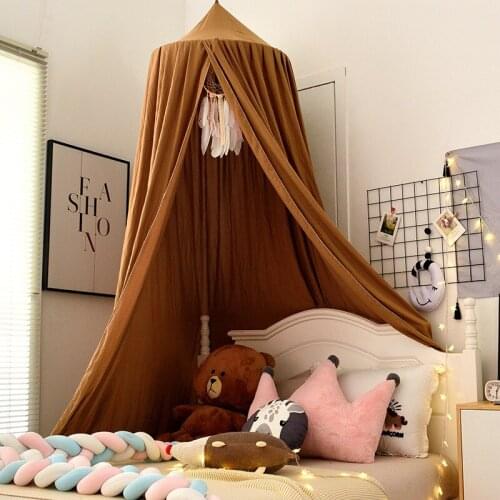 Kids Mosquito Net Baby Crib Bed Tent Curtain Hanging Tent Home Decoration Living Room Bedroom Corner Princess KidBed Canopy Tent