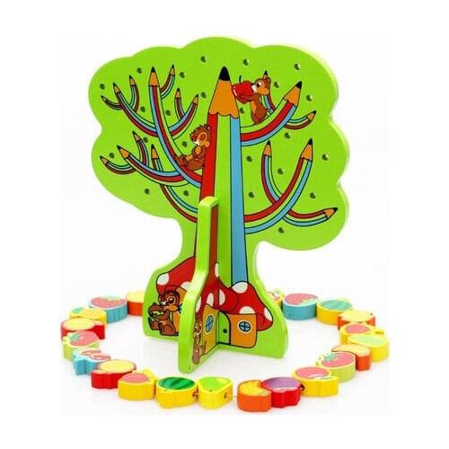 Blocks Models & Building Toy educational toys baby toys 13 24 months montessori educational wooden toys brinquedos educativos